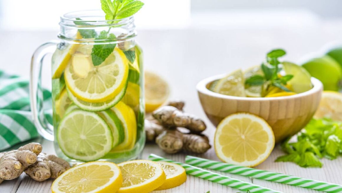 Jugo de menta