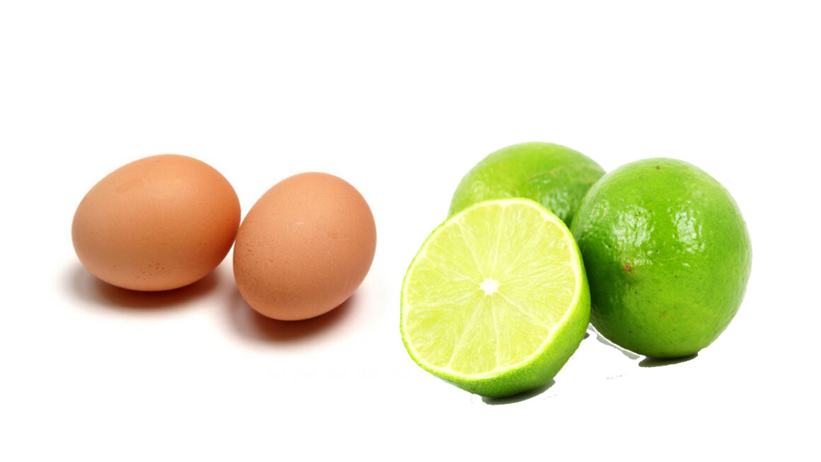 Limón y huevo