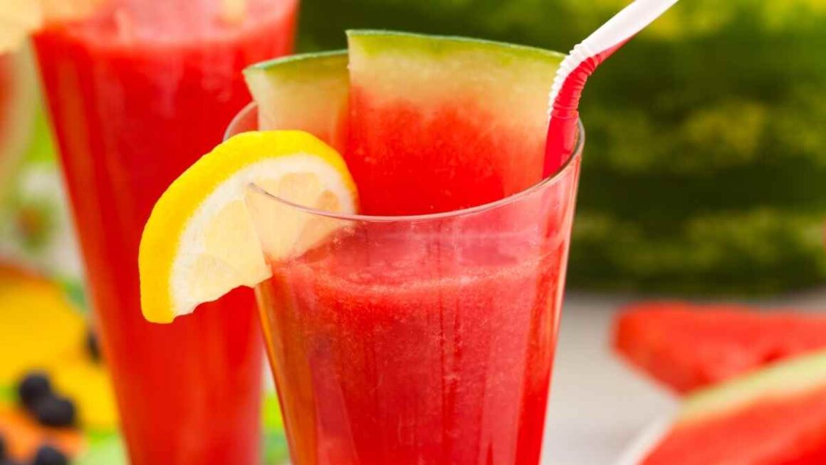 jugo de sandía