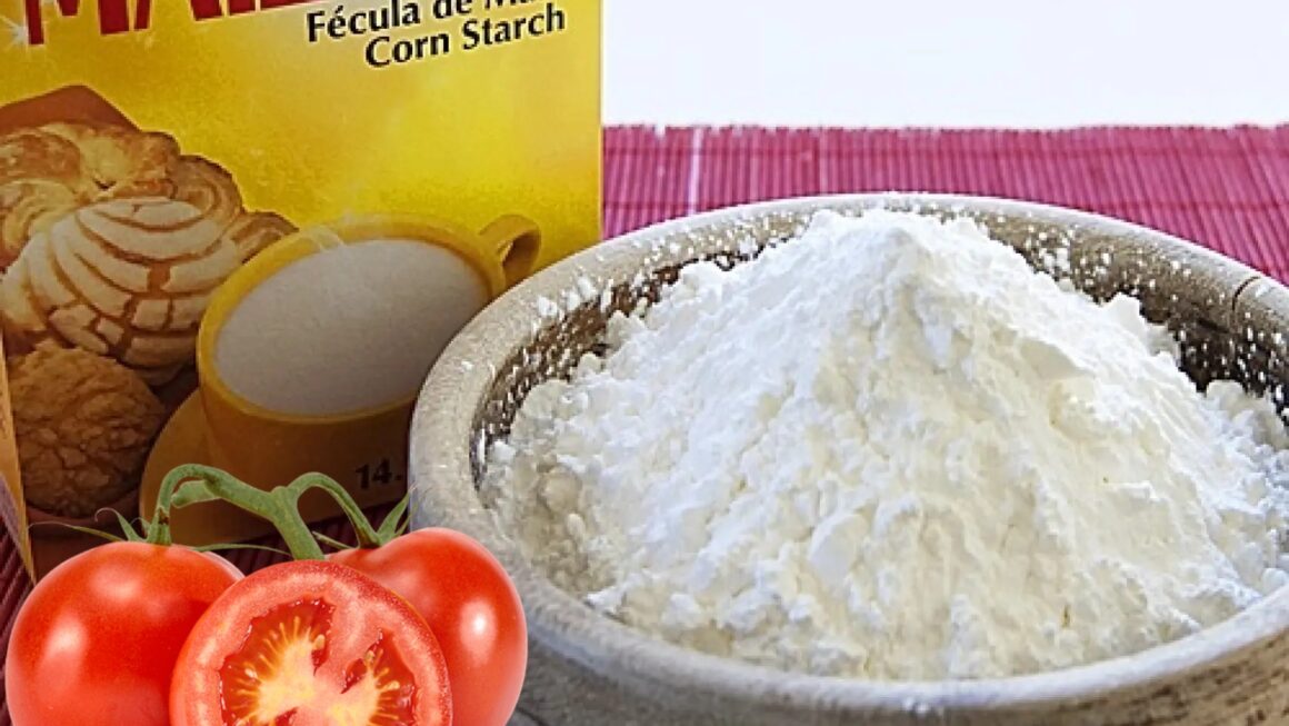 tomate y maicena