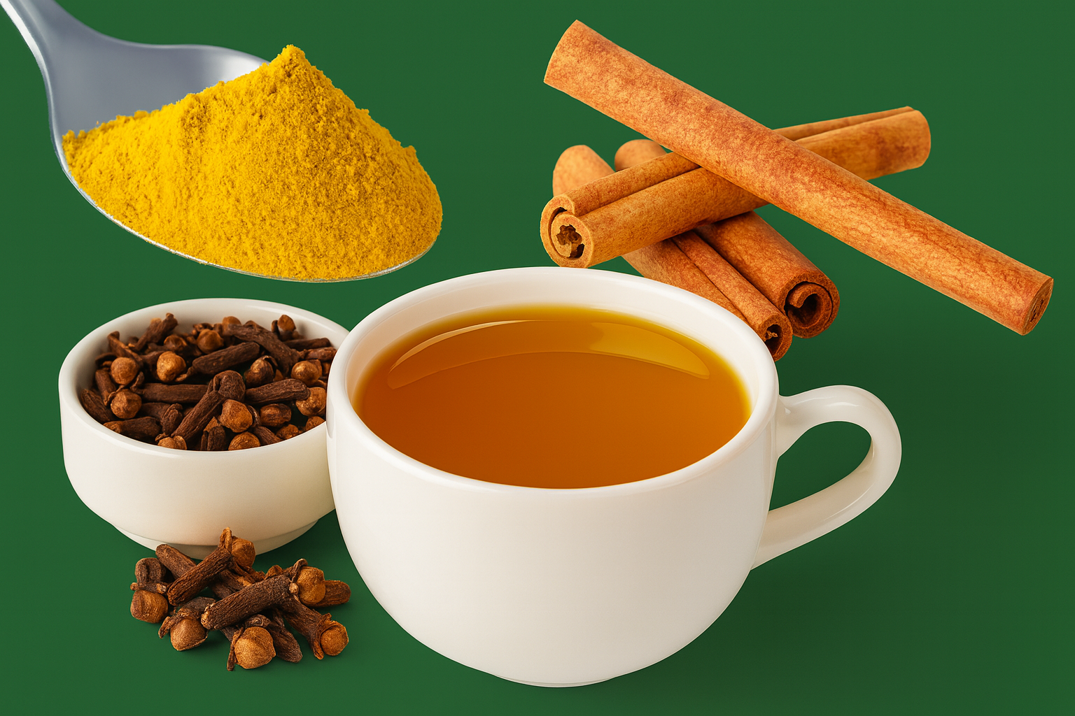 Cúrcuma, canela y clavos: propiedades, beneficios y recetas naturales