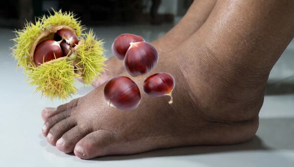 Cómo desinflamar las piernas con castañas de Indias