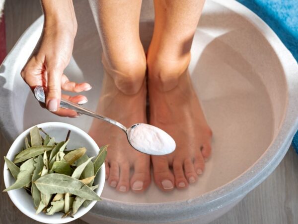 Remoja tus pies en esta mezcla con laurel y elimina toxinas y bacterias naturalmente