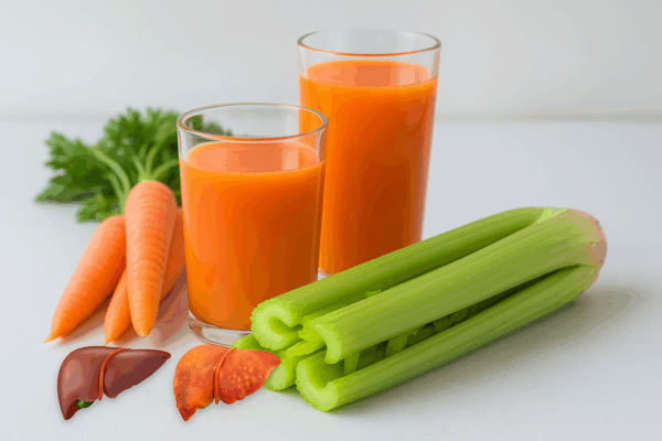 Jugo de apio y zanahoria: receta única, propiedades y 20 beneficios