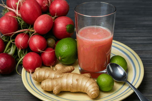 Rábanos, jengibre y miel: el remedio natural para tu tiroides y vesícula