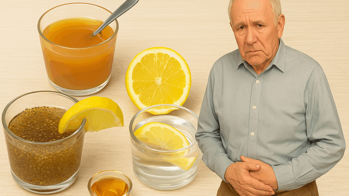 chía con limón