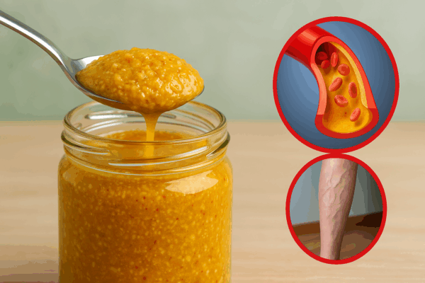 “1 Cucharadita de Este Remedio Aumenta el Flujo Sanguíneo y Limpia las Arterias”