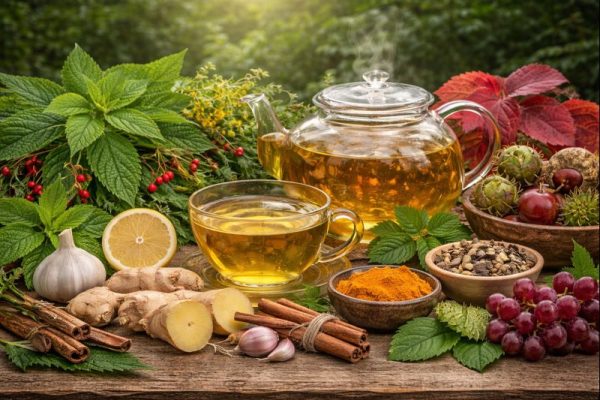 Piernas pesadas y mala circulación: infusiones y plantas que pueden ayudarte